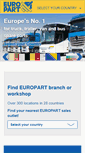 Mobile Screenshot of europart.net