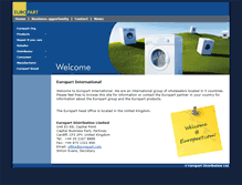 Tablet Screenshot of europart.com