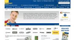 Desktop Screenshot of europart.nl